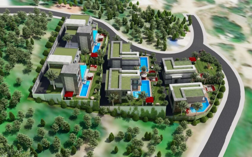 Luxury villa project in Kargıcak Alanya Turkey