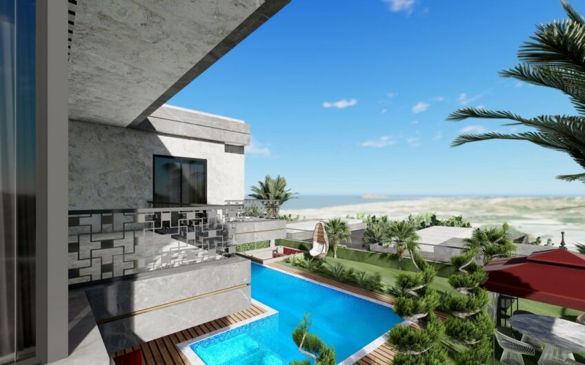 Luxury villa project in Kargıcak Alanya Turkey