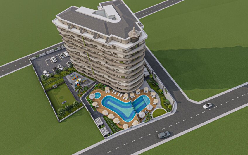 New luxury construction project in Avsallar