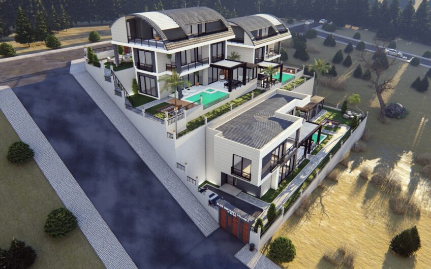 High quality villa project in Alanya Bektaş