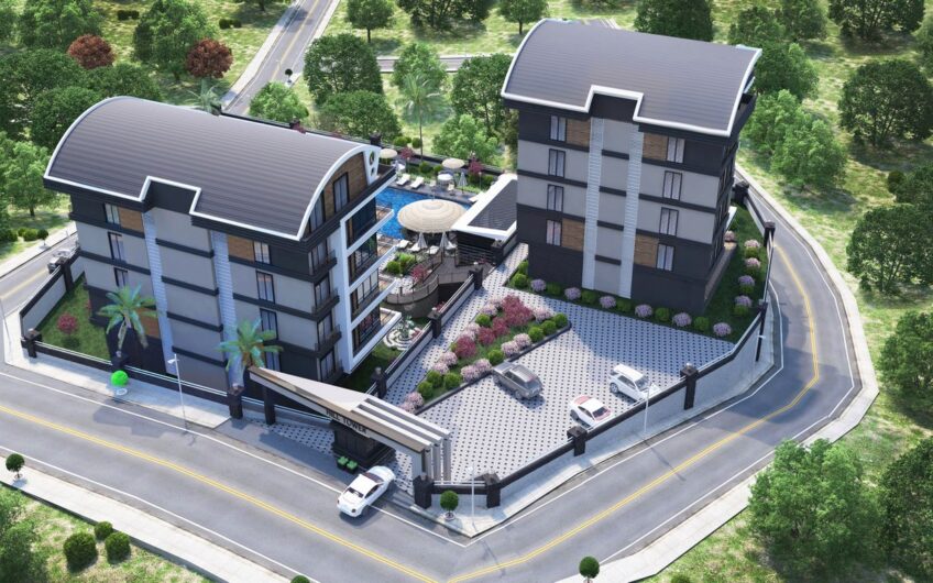 3-4 Room New Apartments in Kargicak Alanya