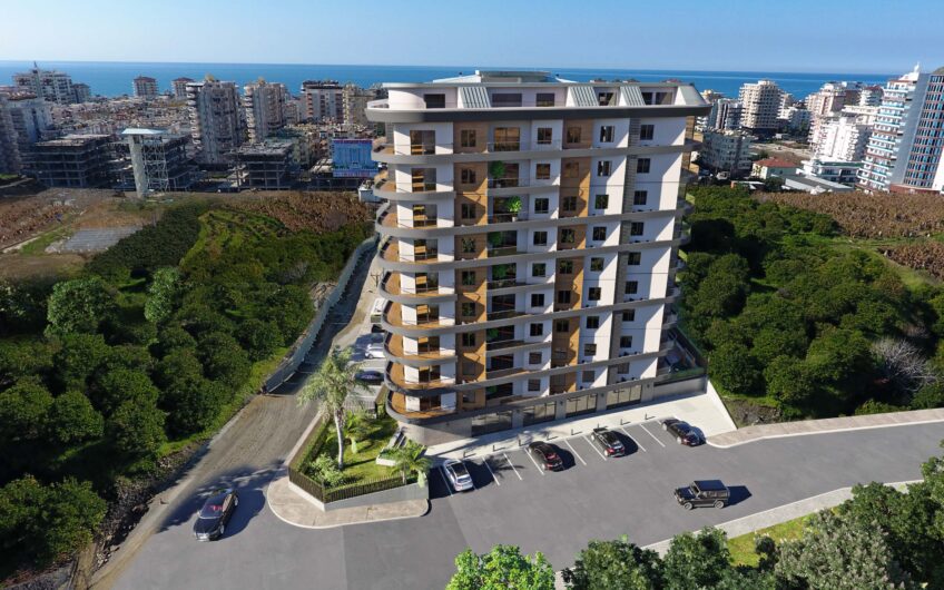 Residential complex project in Mahmutlar