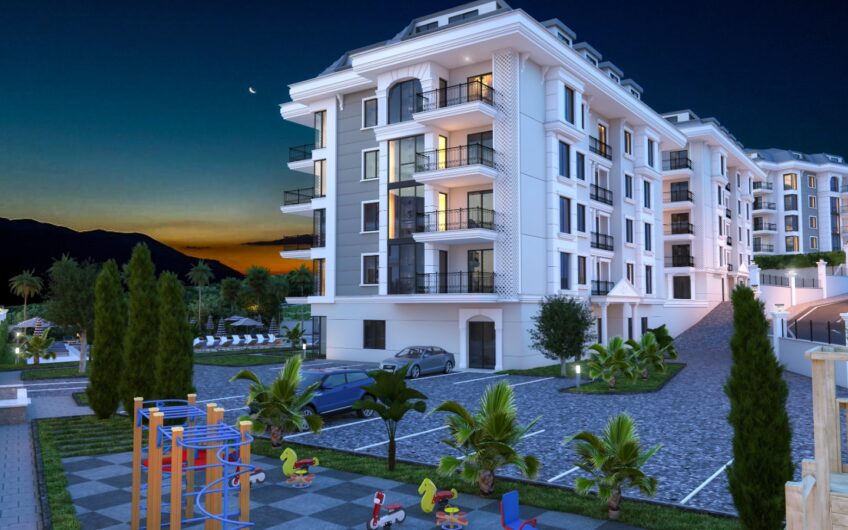 High quality residential complex project with full activity in Oba