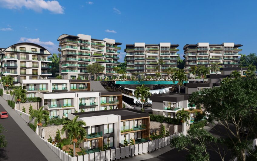 Luxurious and modern new residential complex project in Kargicak