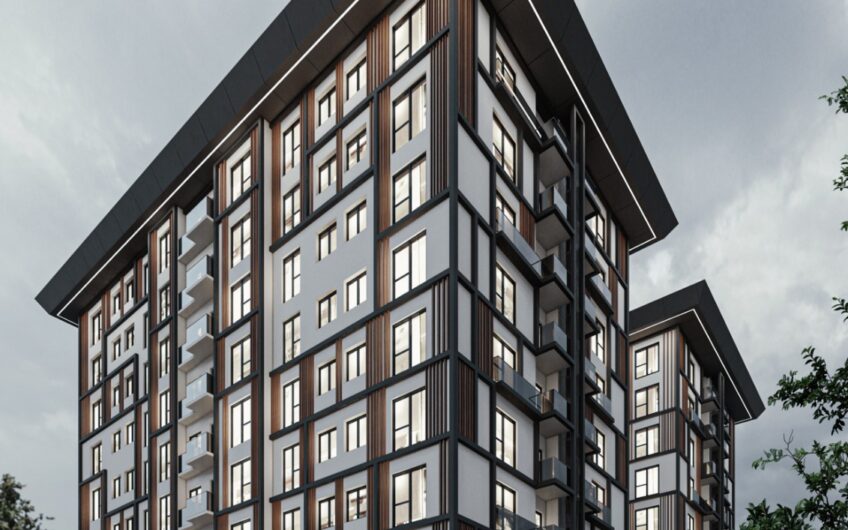 Modern residential complex project in Bahcelievler, Istanbul