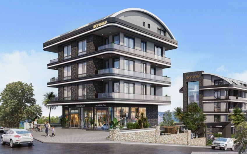 Comfortable and spacious apartments for sale from new project in Oba