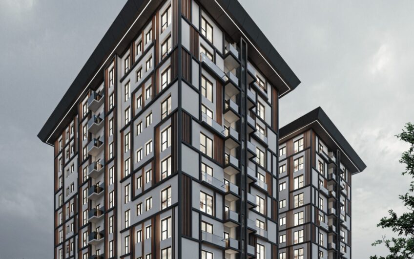 Modern residential complex project in Bahcelievler, Istanbul