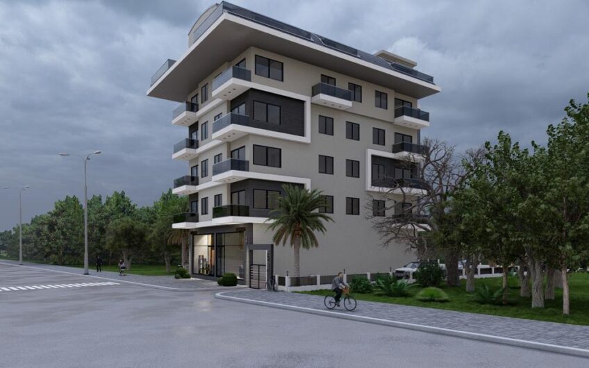 New residential construction project in Avsallar