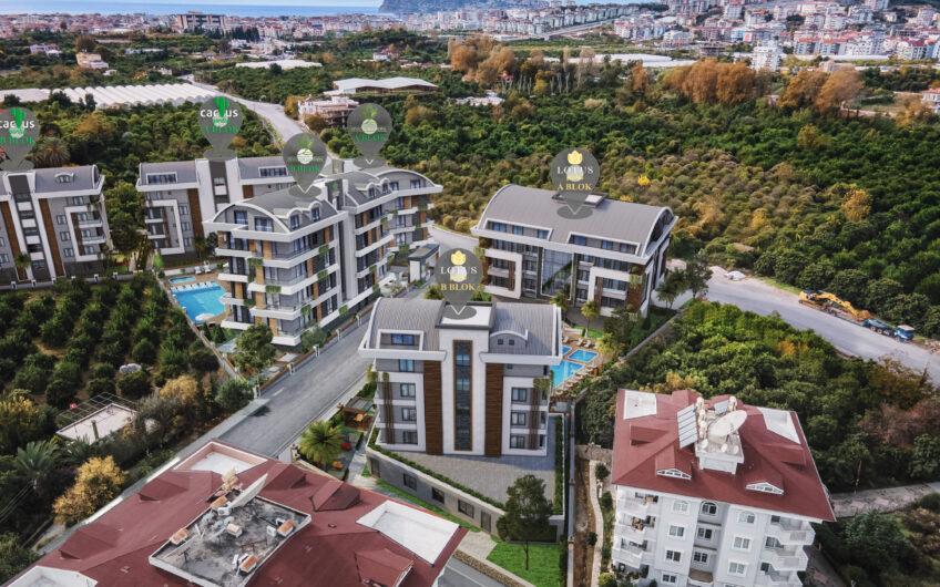 Building project in Alanya, Oba