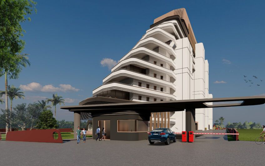 Extremely modern and cruise ship model new residence project in Antalya, Altıntaş