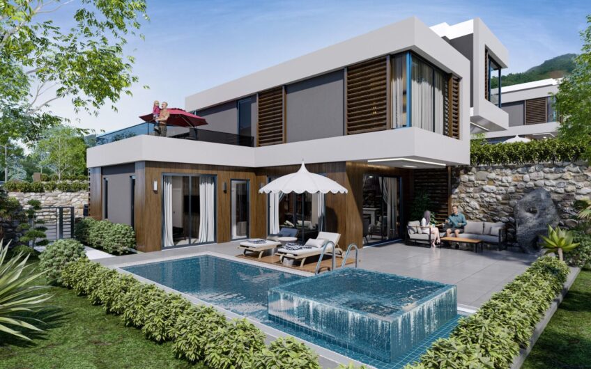 Luxury villa complex project in Okurcalar, Alanya