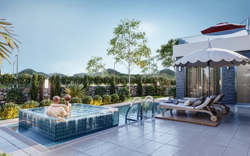 Luxury villa complex project in Okurcalar, Alanya