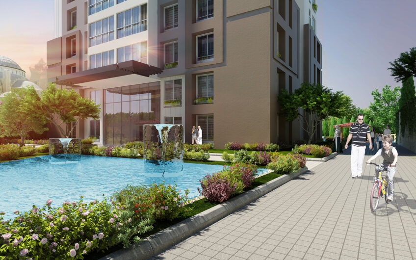 Residential project complex in Bagcilar, Istanbul
