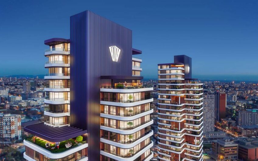 Apartments for sale in prestigious towers in Istanbul Basin Express
