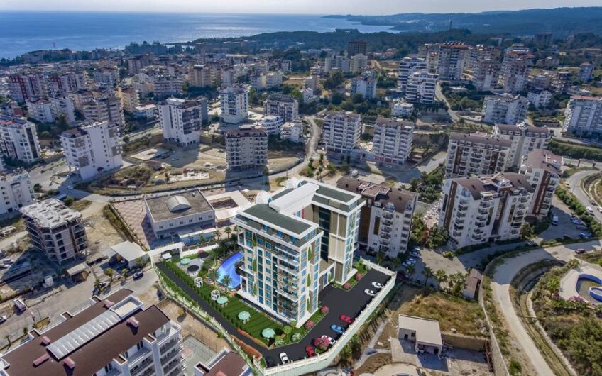 High quality and modern new residential complex in Avsallar