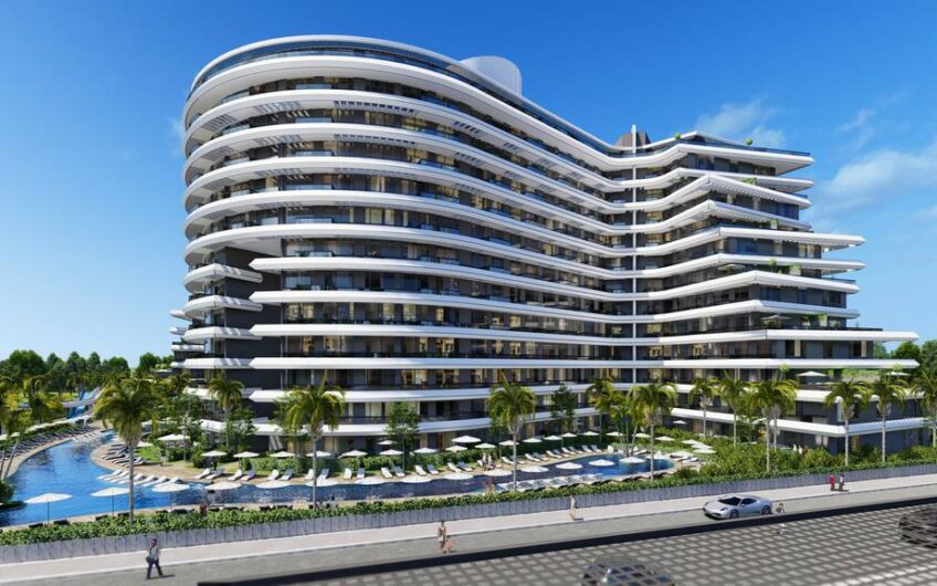 New modern and premium class residential complex project in Antalya Altıntaş