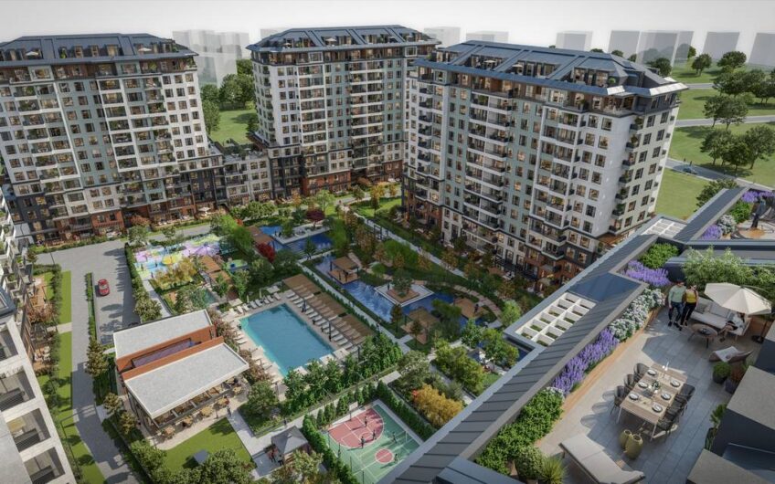 Spacious apartments suitable for citizenship in Beylikduzu Istanbul