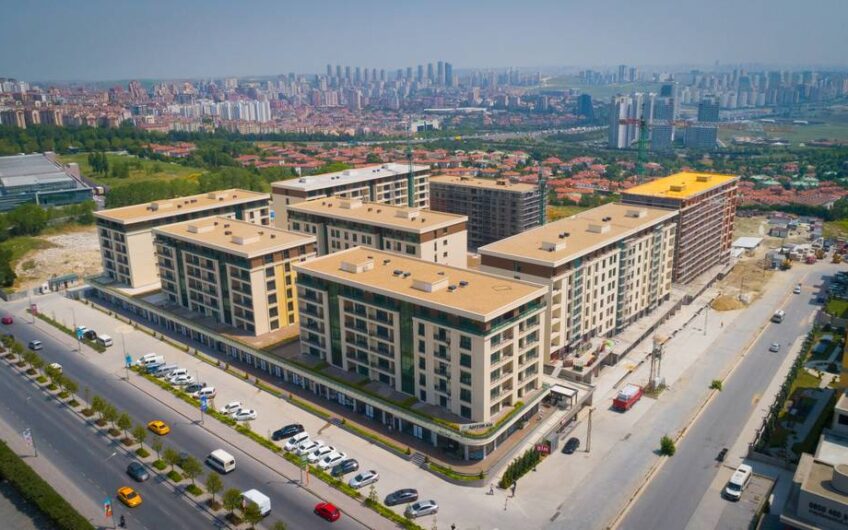 New Istanbul Esenyurt apartments for sale at a peaceful location
