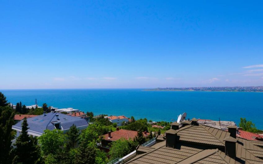 Residential complex in Büyükçekmece, Istanbul with apartments with great views