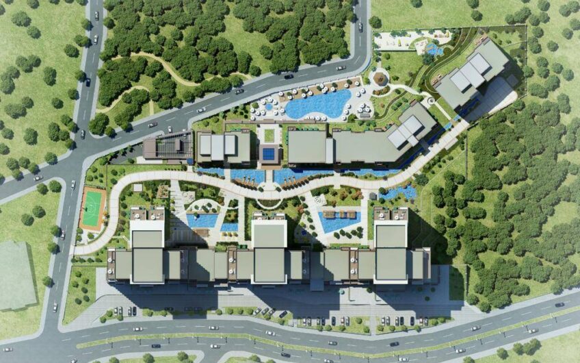 A new project in a great location in Bahcesehir
