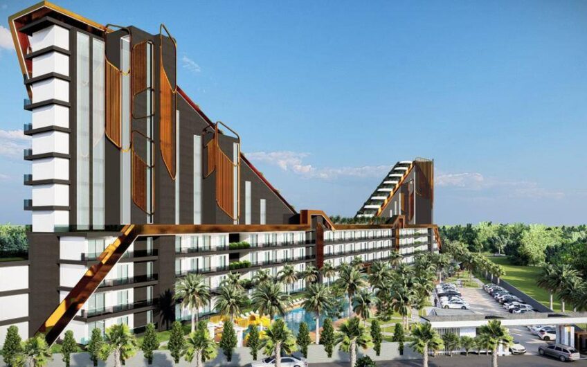 Modern and high quality residence project Butterfly Premium Altıntaş