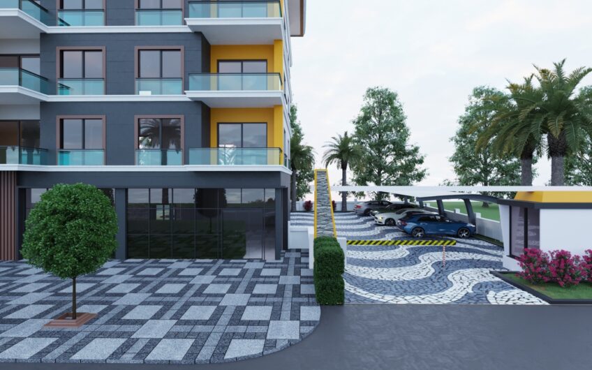 Residential complex project in Avsallar