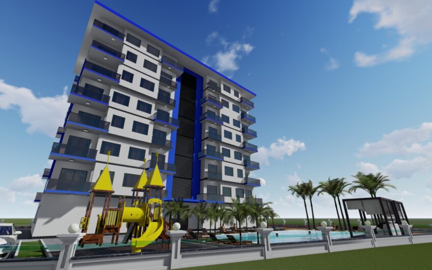 High quality 1+1 and 2+1 apartments for sale in a new complex in Avsallar