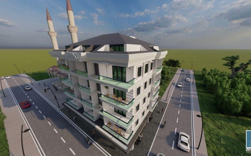 Duplex apartments for sale in a new complex in Oba