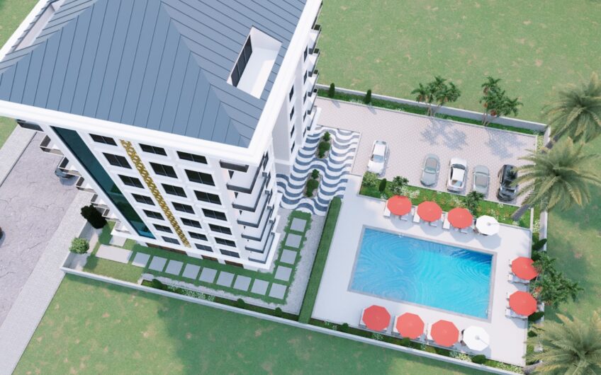 Spacious apartments for sale from the project in Avsallar
