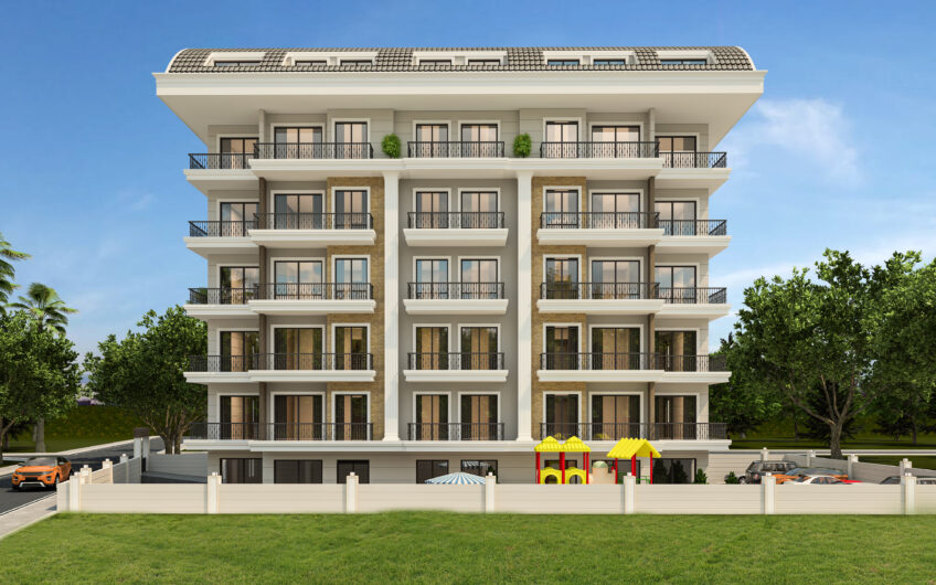 Affordable and spacious apartments for sale in Avsallar