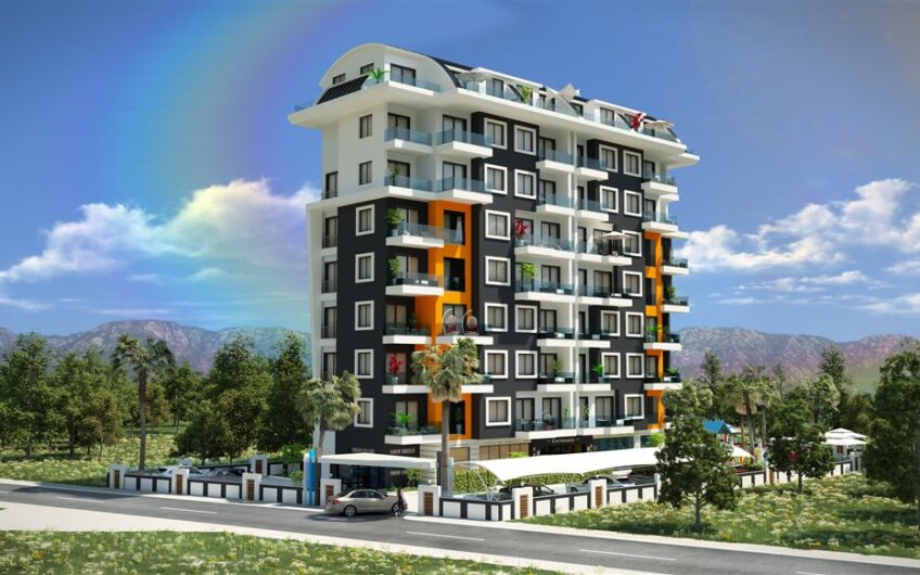 New residential complex project in Avsallar