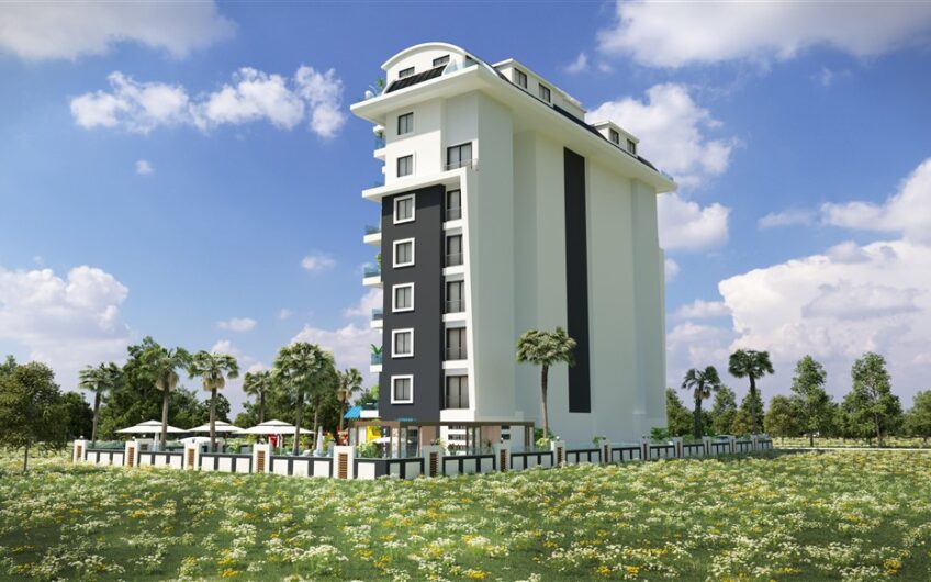 New residential complex project in Avsallar