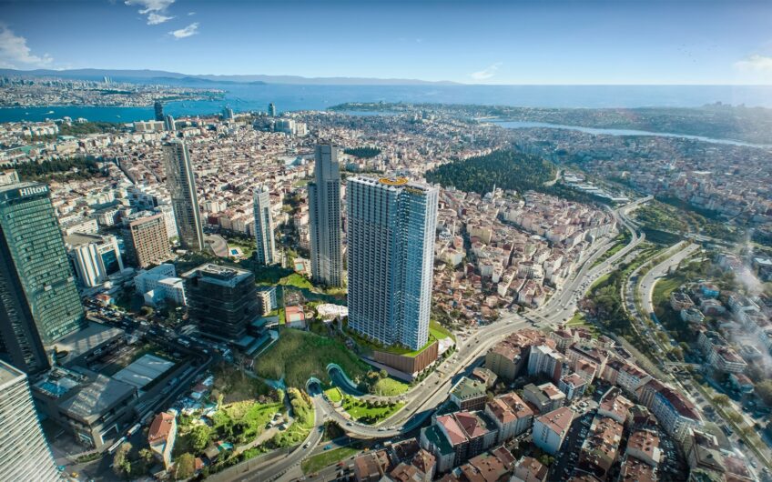 Live in the heart of Istanbul luxury apartments for sale in Istanbul Bomonti