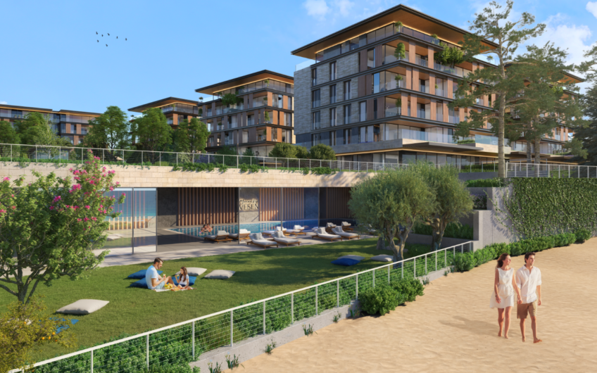 A wonderful complex project by the sea and intertwined with nature in Istanbul