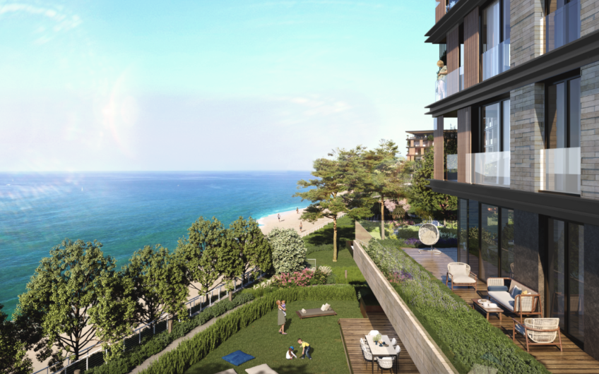 A wonderful complex project by the sea and intertwined with nature in Istanbul