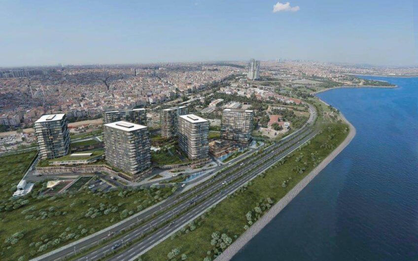 High-end seafront apartments in Istanbul on a unique project