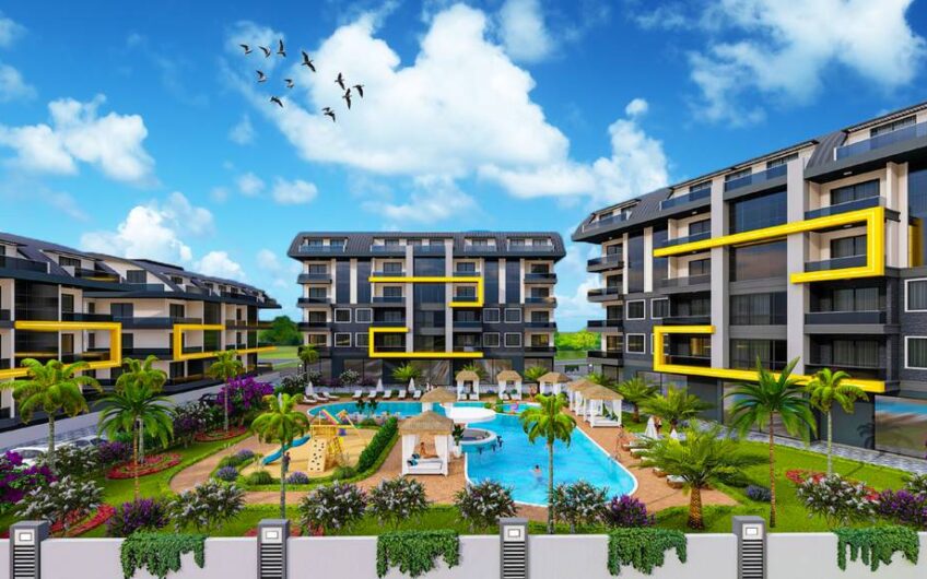 Modern and luxury new residential complex project in Oba