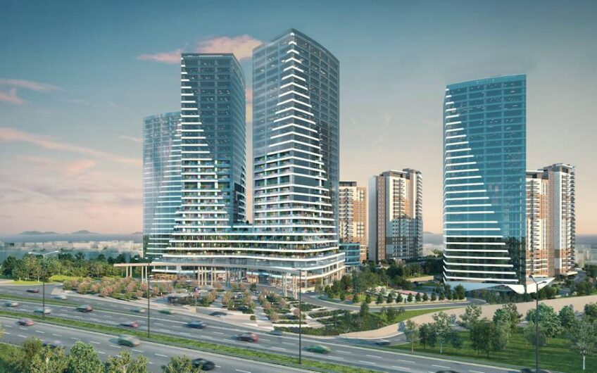 New residential project in Istanbul Maltepe with sea views and attractive architecture
