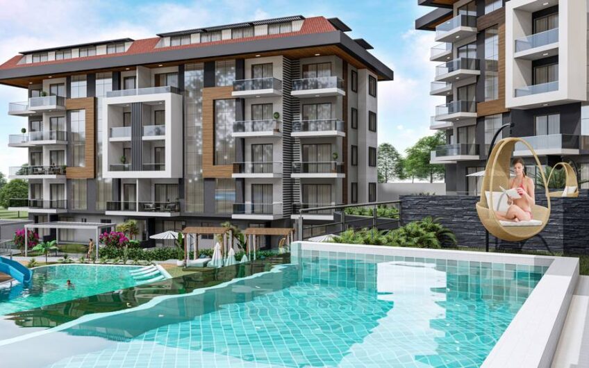 New wonderful residential project suitable for residence permit in Oba