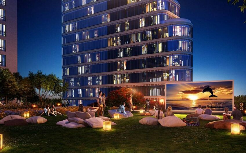 Modern apartments in Istanbul Kartal with fascinating sea views