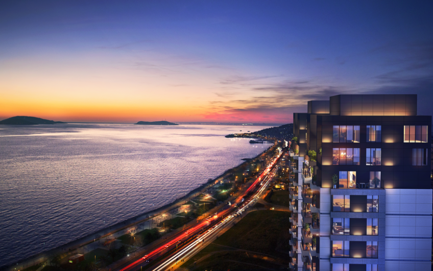 Spectacular properties in Istanbul Kartal located right at the coastline with panoramic sea views
