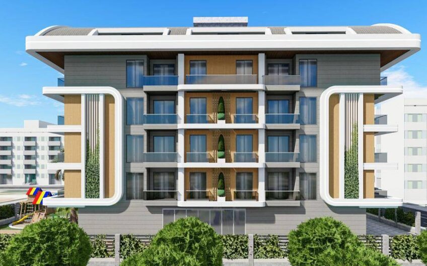 New residential project in the center of Alanya, 100 meters from the beach