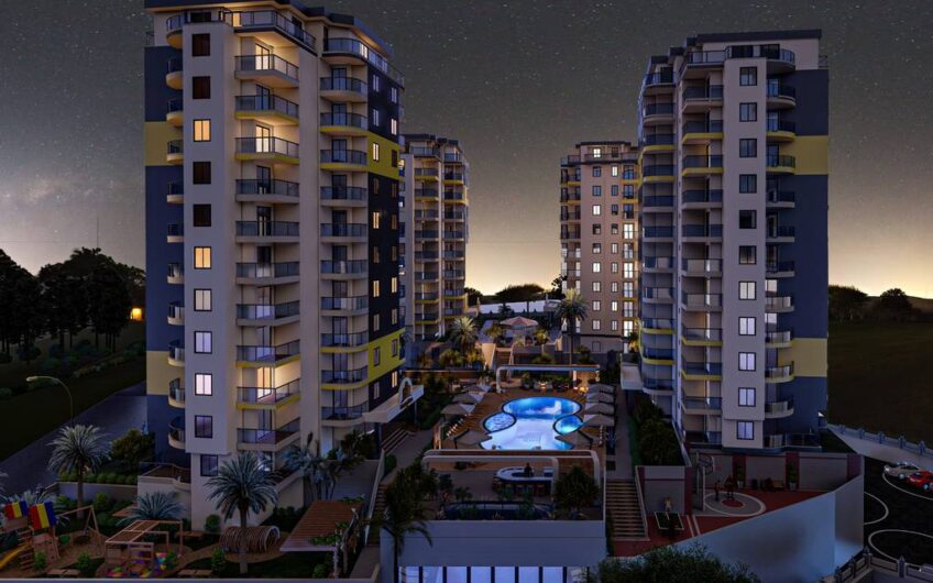 New construction project in Mahmutlar the most beautiful town of Alanya