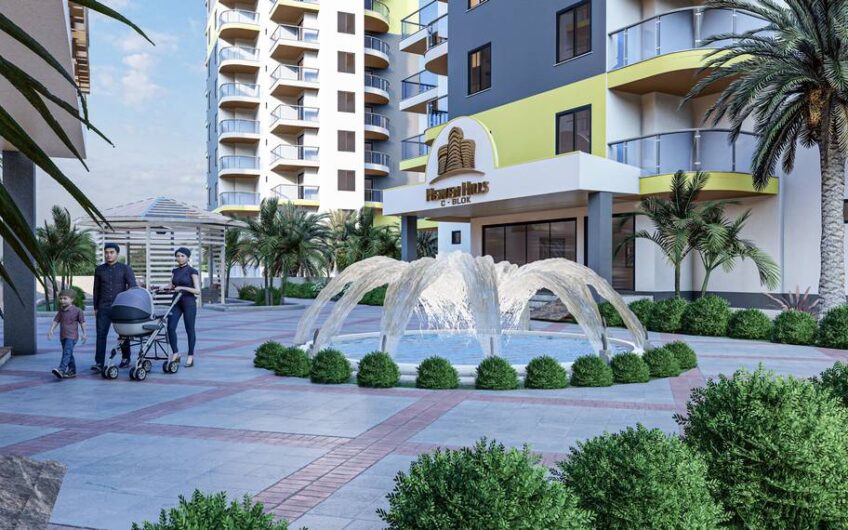 New construction project in Mahmutlar the most beautiful town of Alanya