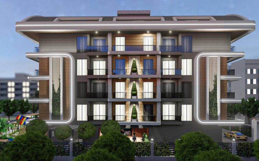 New residential project in the center of Alanya, 100 meters from the beach
