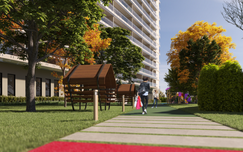 Modern residential complex project in a great location in Maltepe