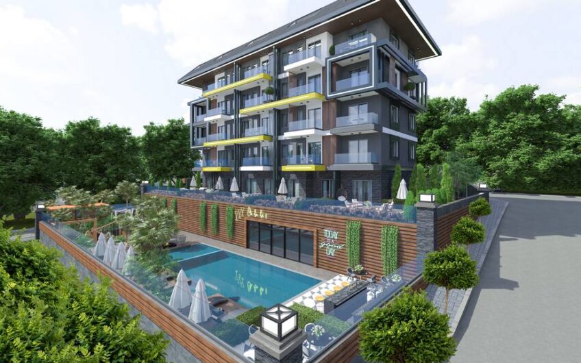High quality and modern residential project Elisya Kestel