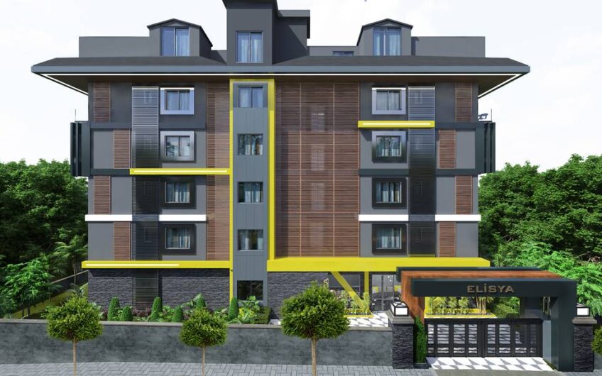 High quality and modern residential project Elisya Kestel