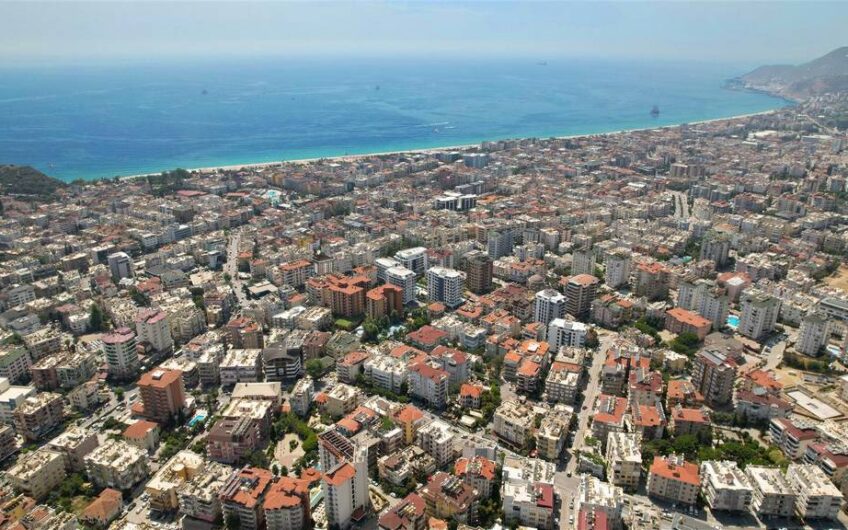 Construction project suitable for citizenship in Alanya center district