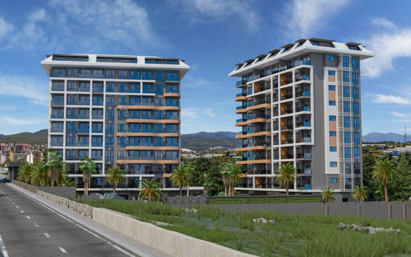 Construction of new residential project in Avsallar